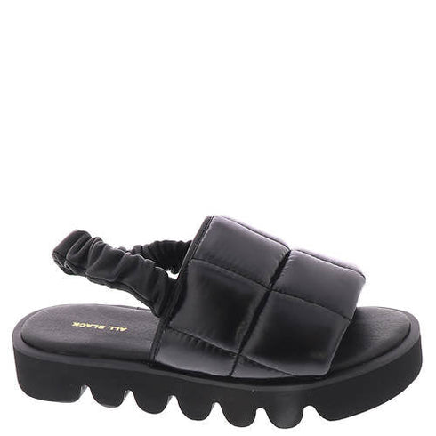Puffy Round Lugg - All Black - Black